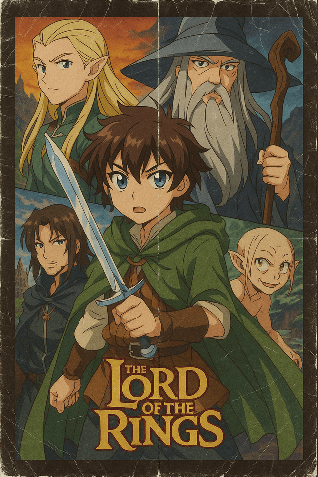 Anime Nostalgic Poster