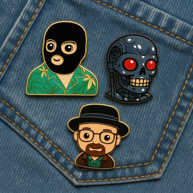 Enamel Pins Pop Culture